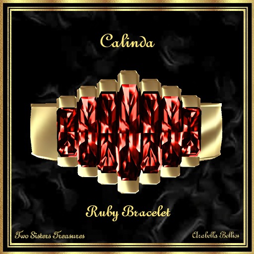 TST - CALINDA RUBY BRACELET YG.