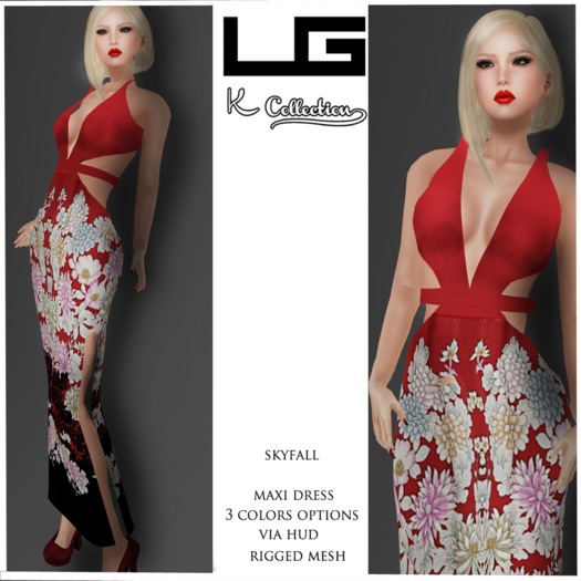 [LG] K Collection Skyfall Maxi Dress Hud 