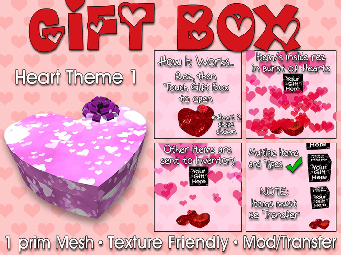 Gift Box: Heart 1