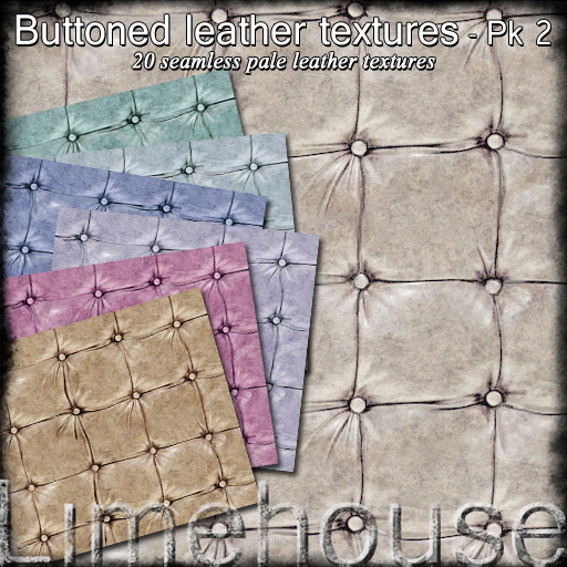 Buttoned velvet fabric textures