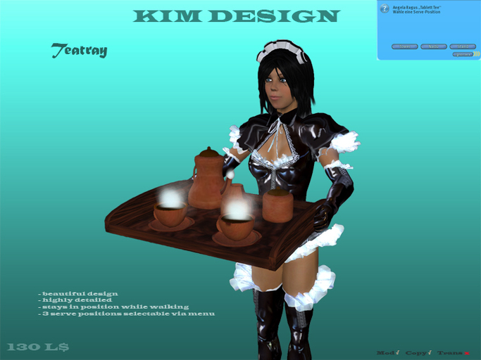 Kim Design - Tea tray