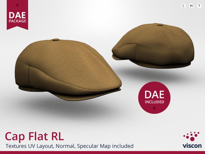 *viscon* Mesh Cap Flat RL - DAE Pack