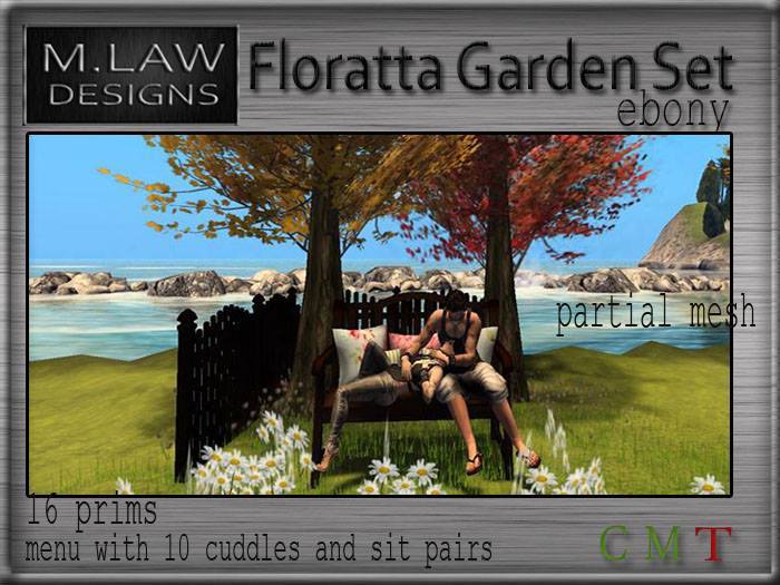 Floratta Ebony Garden Set Box