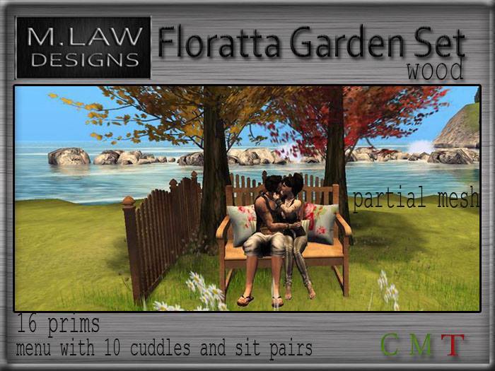 Floratta Wood Garden Set Box