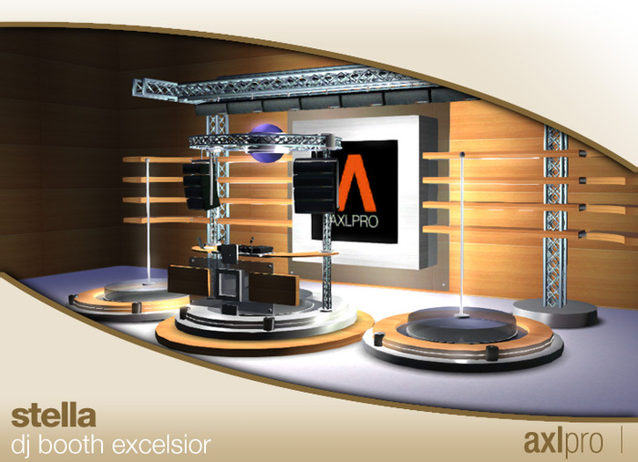 AXL pro box - Stella DJ Booth Excelsior