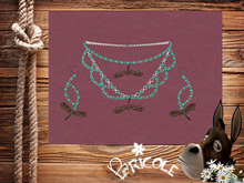 Demoiselle Necklace & Earrings