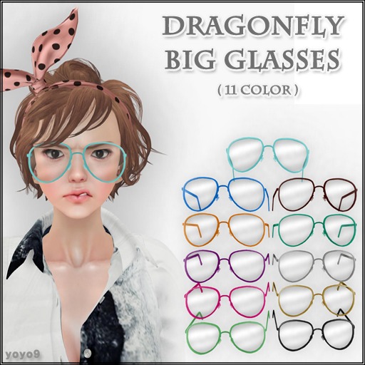 * yoyo9 * big glasses