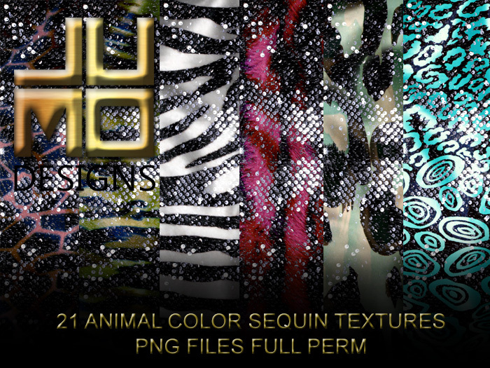 .:JUMO:. Animal Color Sequin