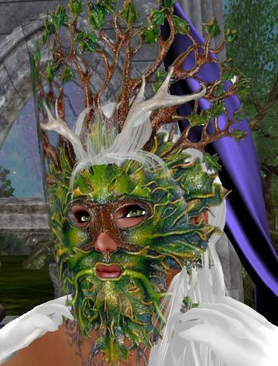 ~SE~Mask-WoodlandTreeGod(just wear)