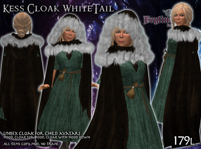 *FF* Kess Cloak WhiteTail