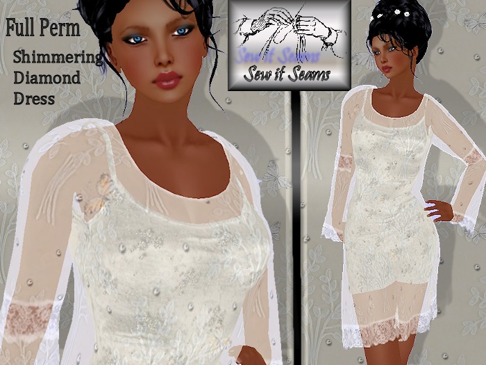 Sew it Seams Shimmering Diamond Dress DEMO