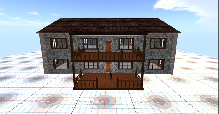 Stone House 87 prims