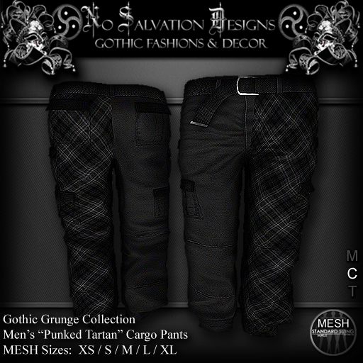 Second Life Marketplace [[NS]] No Salvation Designs *MESH* Men's