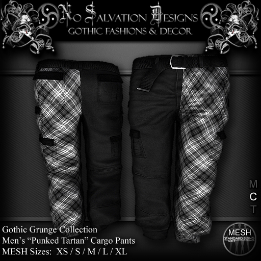 Second Life Marketplace [[NS]] No Salvation Designs *MESH* Men's