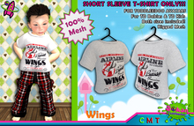 [SKTD] Toddleedoo Wings Short Sleeve Mesh Shirt- 4th of July