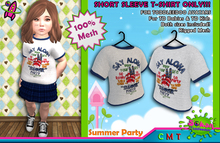 [SKTD] Toddleedoo Summer Party Short Sleeve Mesh Shirt- 4th of July