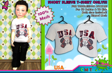 [SKTD] Toddleedoo USA Short Sleeve Mesh Shirt- 4th of July