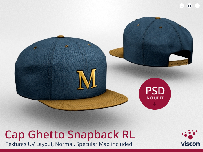 *viscon* Mesh Cap Ghetto Snapback RL