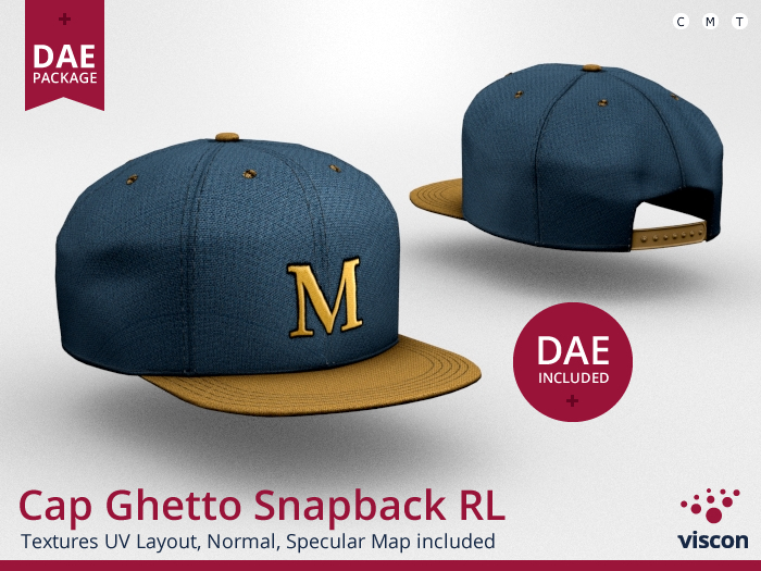 *viscon* Mesh Cap Ghetto Snapback RL - DAE Pack