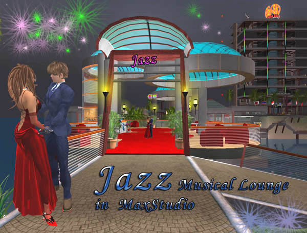 Jazz Musik-Salon an das Seeufer