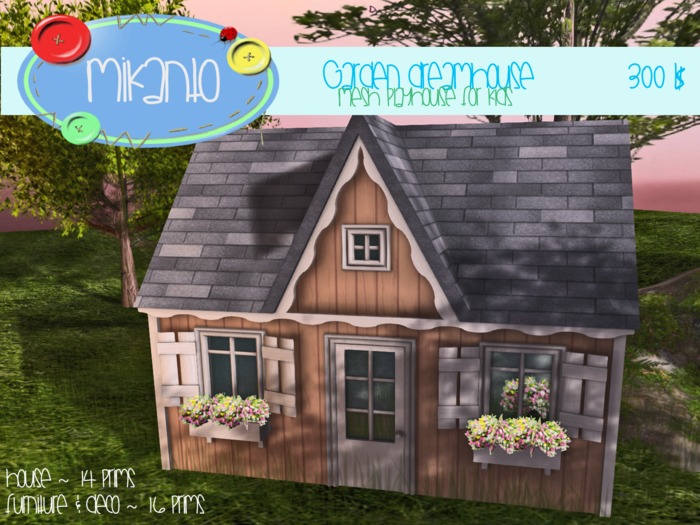 Mikanto's ~ Garden Dreamhouse (Peach)