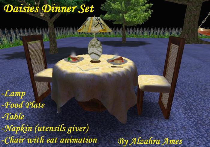 Daisies Dinner Set (Full copy)