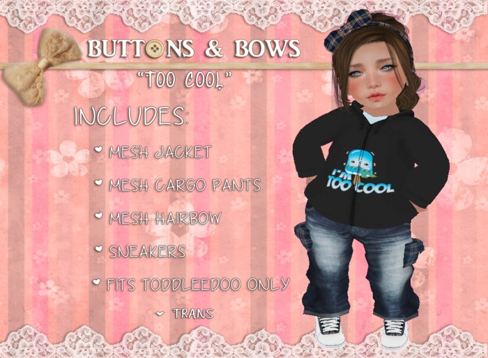 :BB: Too Cool Toddleedoo only