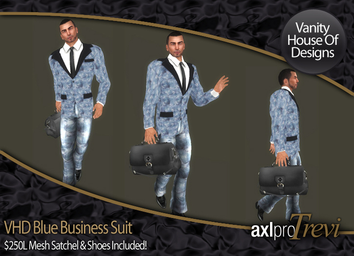 VHD Blue Business Suit