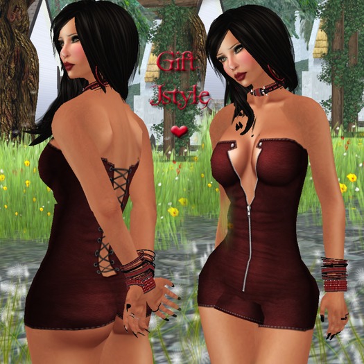   RED OUTFIT `SKIN`SHAPE`JEWELS