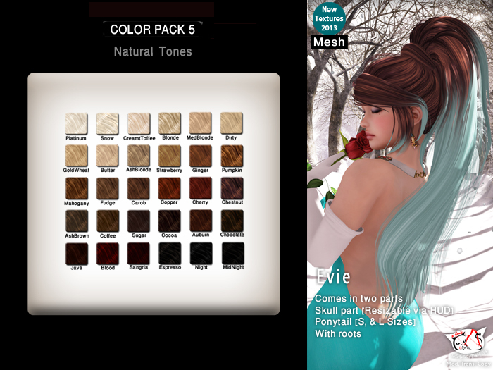 ^;^CaTwA^;^ Mesh Evie [5] NATURALS