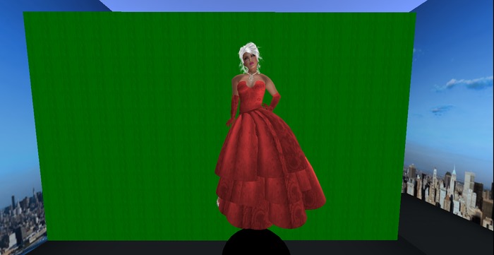 Vestido princesa salmon