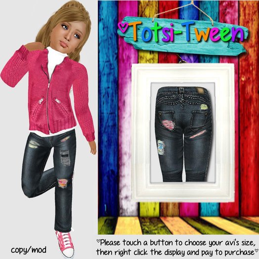 TOTSI-TWEEN Patches  [size 8]