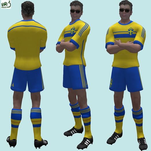SWEDEN 2014 home kit (MESH) 