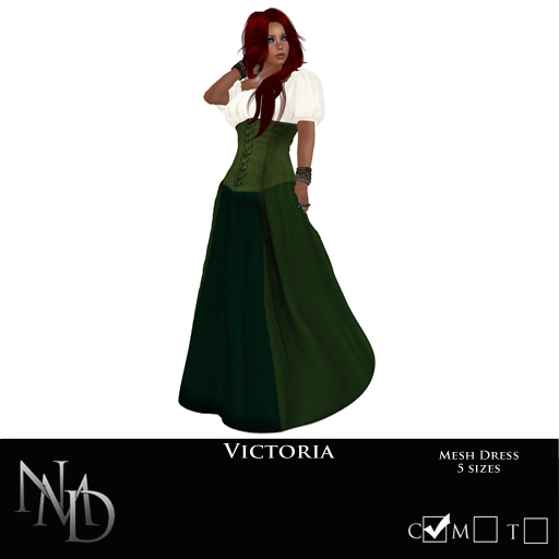 .:[NMD]:. Victoria Dress Box (Green)