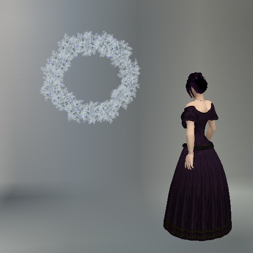 Twinkling Hanukkah Sculpted Round Wreath