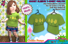 [SKTD] Toddleedoo Chillin Peeps Short Sleeve Mesh Shirt
