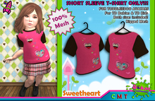 [SKTD] Toddleedoo Sweetheart Short Sleeve Mesh Shirt