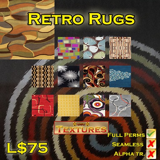 USC Textures - Retro Rugs 