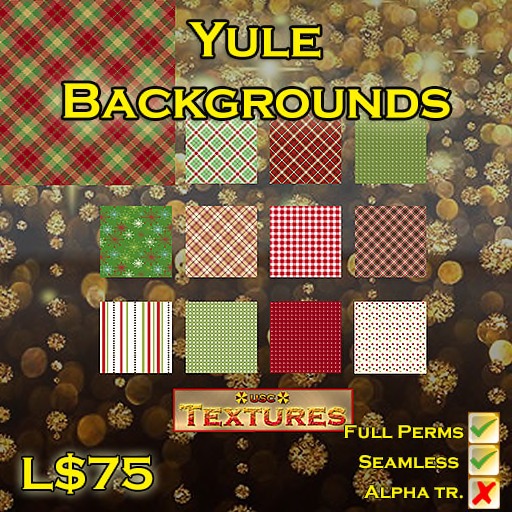 USC Textures - Yule Backgrounds 