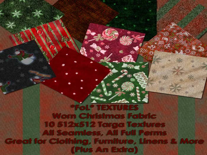 CamRock Textures: Christmas Fabric & Wraps B