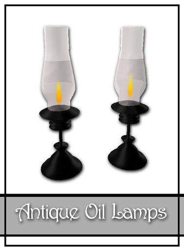 Antique Oil Lamp   3