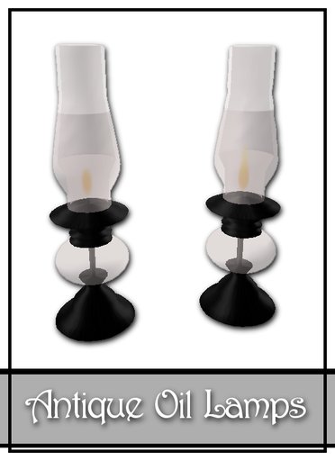 Antique Oil Lamp   2