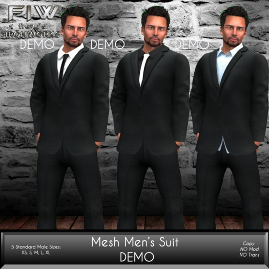 Mesh Mens Suit - DEMO