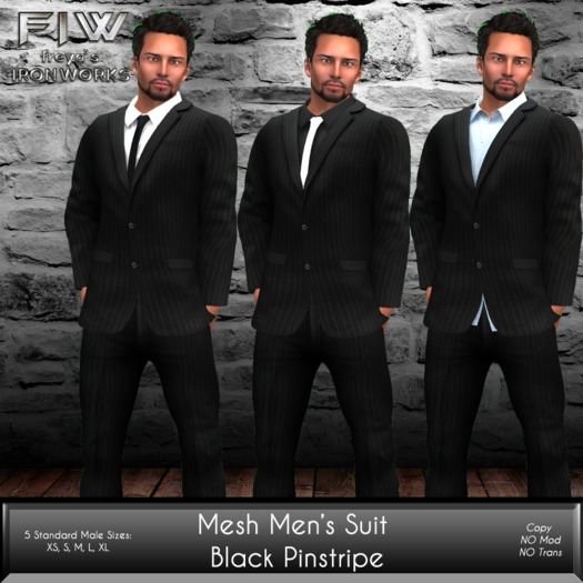 (BOX) FIW - Mesh Men's Suit - Dark Grey