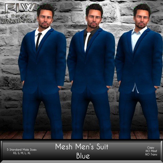 (BOX) FIW - Mesh Men's Suit - Dark Grey