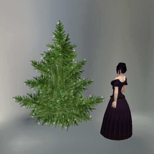 Twinkling Sculpted Green Hanukkah Bush