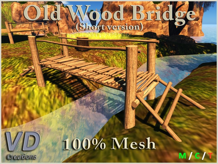 ::VD Creations:: Old Wood Bridge (Short)