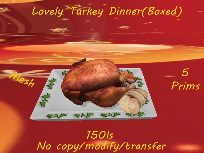 Lovely Turkey Dinner(Boxed)