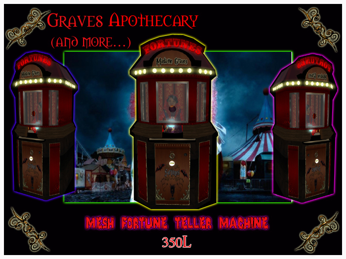 Madame Graves Fortune Teller Machine-BOXED