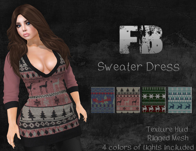 -FB- Sweater Dress